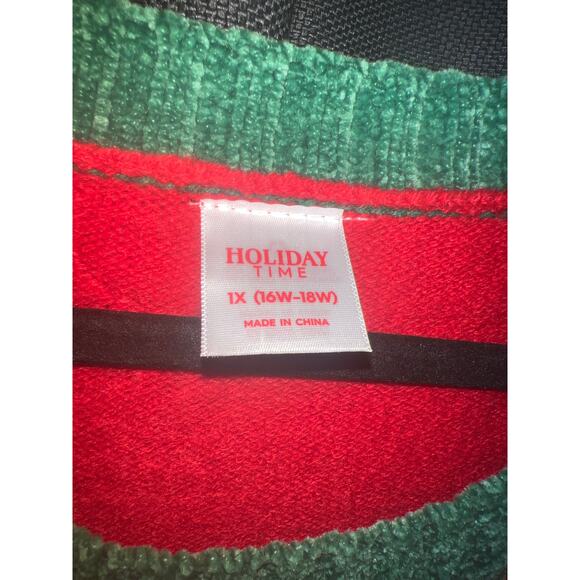 Ugly Christmas Sweater Xmas Size 1X - Picture 2 of 3